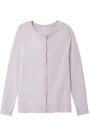NAME IT Fille Nkfvamone Ls Knit K Noos Cardigan, , 122-128 EU