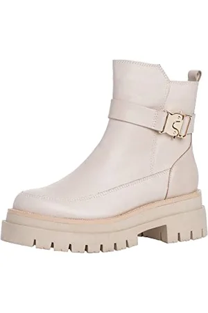 Marco Tozzi Femme Damen 2-2-25820-29 Bottes Tendance, Crème (Cream/Gold), 40 EU