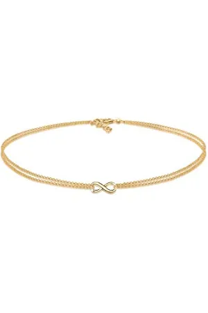 Elli Collier Femme Choker Pendentif Infinity Filigree