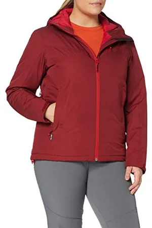 Millet Fitz Roy Insulated Jacket - Veste Imperméable pour Femme - Randonnée, Trekking, Urbain - Rouge