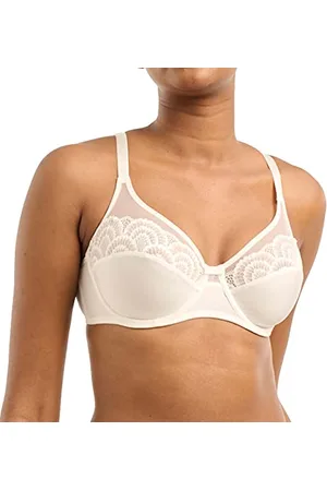 Sans Complexe Femme - Soutien-Gorge Modèle So Feminine - - 85/100C - Bretelles Réglables - Avec Armatures - Soutien Gorge Emboîtant - - Soutien Gorge - Lingerie Femme