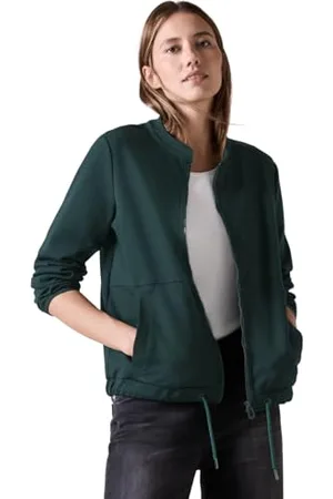 CECIL B253819 Veste de survêtement, Vert Kaki, M Femmes, , M Women