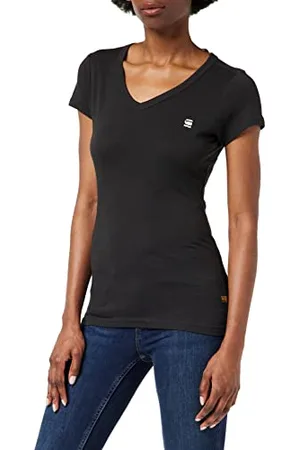 G-Star Femme Haut Eyben Slim V-Neck, , XS