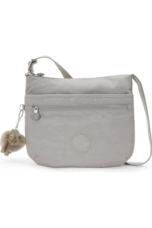 Kipling ARTO Sac à bandoulière de taille moyenne, (Gris)