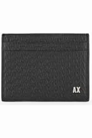 Armani Exchange Étui pour Cartes estampé sur Tout Le pourtour, Accessoire de Voyage-Porte Homme, , Einheitsgröße