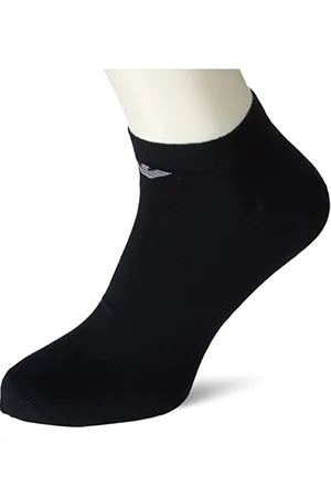 Emporio Armani 3-Pack in-Shoe Socks Lot de 3 Paires de Chaussettes pour Chaussures, , S/M pour des Hommes