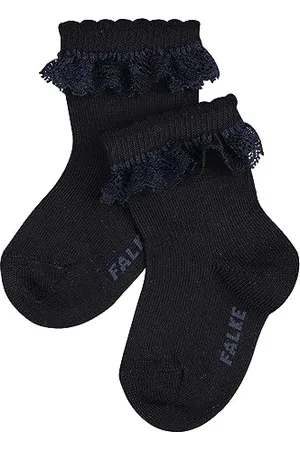 Falke Romantic Lace B So coton unies 1 paire, Chaussettes Mixte bébé, , 80-92