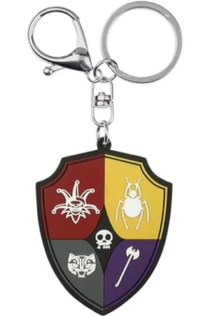KARACTERMANIA Wednesday Crest-Porte-clés, Multicolore