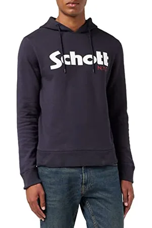Schott NYC Homme Swhood Sweatshirt, , XXL EU