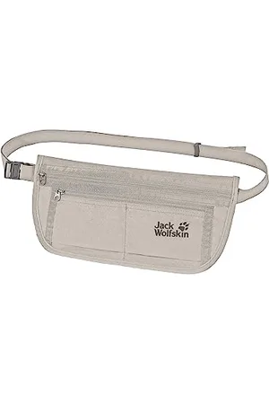 Jack Wolfskin DOCUMENT BELT DE LUXE Ceinture ventrale réglable en continu, gris poussiéreux, taille unique