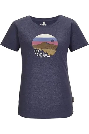 G.I.G.A. DX by killtec Femme t-Shirt GS 104 WMN TSHRT, Blue, 36, 40941-000