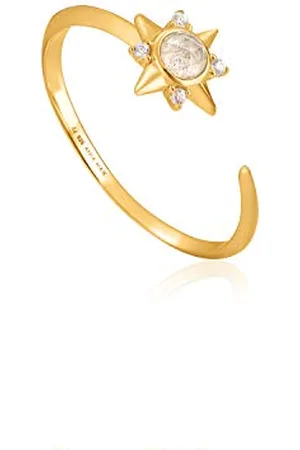 ANIA HAIE Bague pour femme R026-03G (13), Estándar, Pas de métal, Aucune pierre précieuse