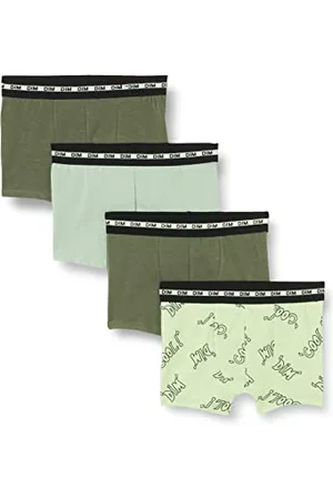Dim Boxer Garçon Fashion Coton Stretch x4, , 12 ans