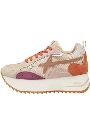 W6YZ Baskets en Tissu Technique et Daim, 40