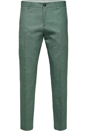 SELECTED Slhslim-Oasis Linen TRS Noos Pantalon de Costume, , 14