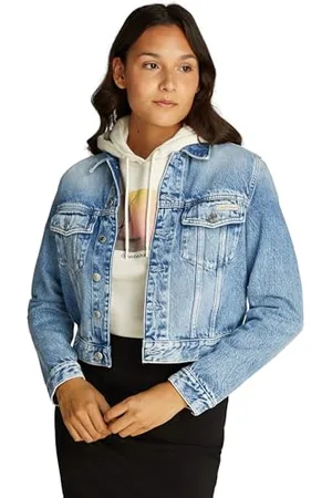 Calvin Klein Jeans Femme CROPPED 90S REGULAR JACKET J20J224904, , XS
