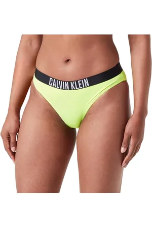 Calvin Klein Bas de Bikini Femme avec Ceinture Emblématique, , XXL