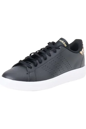 adidas Femme Advantage Base 2.0 Shoes Chaussures, Core Black/Core Black/Magic Beige, 43 1/3 EU
