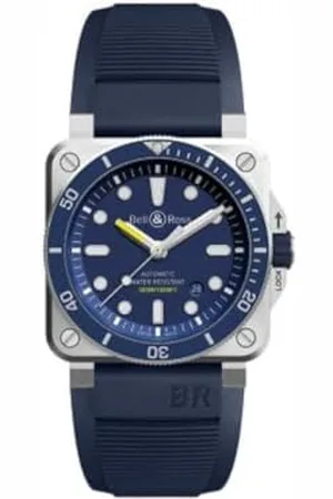 Bell & Ross Hommes Analogique-Numérique Automatique Montre avec Bracelet en Silicone S7219702