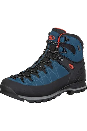 BRUTTING Mount Tasman, Chaussure de course tout terrain Mixte, Bleu/Noir/Orange, 44 EU