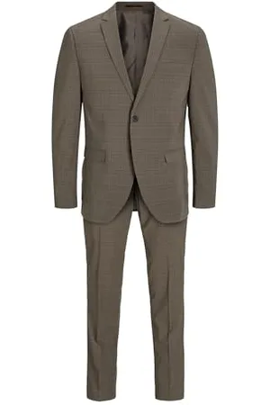 JACK & JONES Jprfranco Check Suit Sn Costume, , 54 Hommes