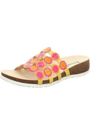 Think! Julia Durable,Mules Femme,6000 Combi Citron,37 EU