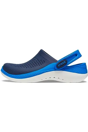 Crocs Mixte Enfant Literide 360 Clog K Flat-Sheets, Navy Bright Cobalt, 29/30 EU
