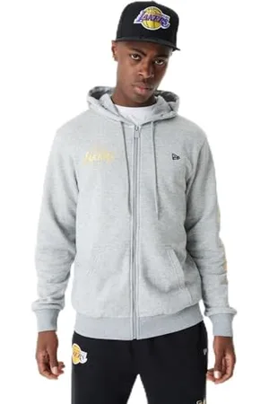 New Era Team Script FZ Hoody Loslak Hgrmtg Los Angeles Lakers