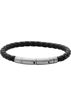 Fossil Bracelet Pour Hommes Vintage Casual, Longueur Intérieure : 180mm-195mm Bracelet En Acier Inoxydable , JF04089040