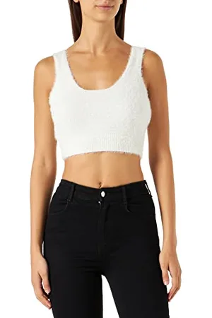 Pieces® PCNAGILI Bralette Knit Top Haut en Tricot, , M aux Femmes