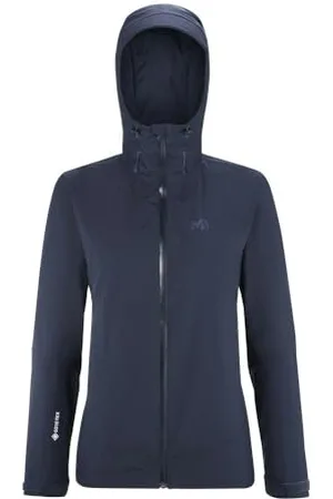 Millet Grands Montets II GTX JKT W - Femme - Membrane Gore-Tex Imperméable - Randonnée, Trekking, Lifestyle - (Saphir)-S