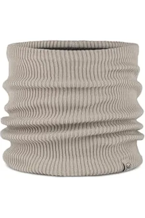 Buff Knitted & Fleece Neckwarmer Fashion Scarf, , Onesize Unisex