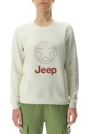 Jeep O102921-W497 J Sweat Ras du Cou Femme &Star Impression Grande J23W S