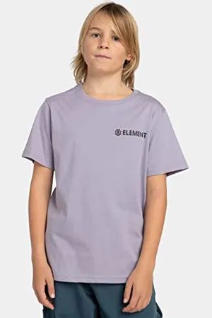 Element Blazin - T-Shirt - Garçon Enfant 8-16 Ans - S/10 - Violet.