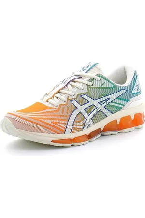 Asics Homme Gel-Quantum 360 VII Sneaker, Crème Bengal Orange, 40 EU
