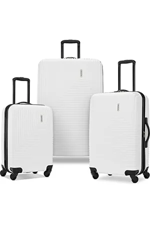 American Tourister Groove Lot de 3 pièces, , 3-Piece Set (20/24/28), Groove Ensemble de 3 valises rigides avec roulettes pivotantes (Bagage à Main, Taille M, L)