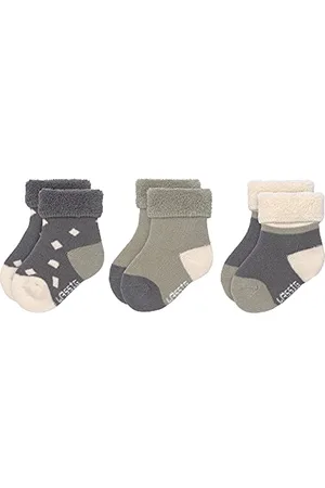 LÄSSIG Mixte Cozy Wear Chaussettes de premi re ann e, Gris, 15 EU