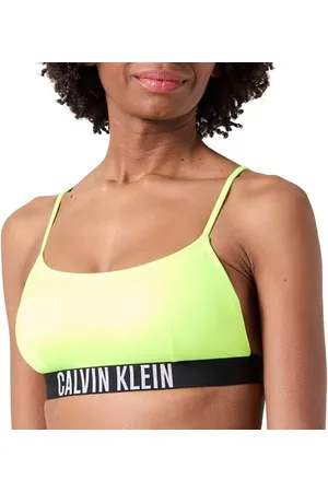 Calvin Klein Haut de Bikini Femme Bralette sans Armatures, , S