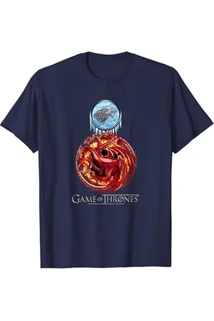 Game of Thrones Targaryen Stark Combined T-Shirt
