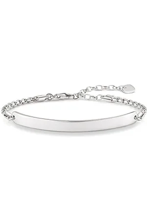 Thomas Sabo Femmes-Bracelet Love Bridge Sterling 925 Longeur de 16.5 à 19.5 cm Pont 5.4 cm LBA0047-001-12-L19,5v