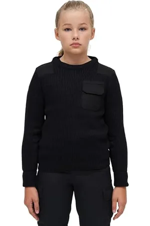 Brandit Kids BW Pullover, color: black, size: XXL170