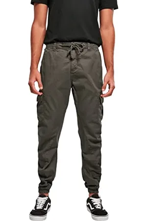Urban classics Homme Pantalons, Classique, Coton, , M