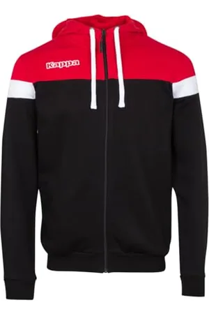 Kappa ACCIOZI Sweat Capuche Homme, Black, FR : Taille Unique (Taille Fabricant : 6Y)