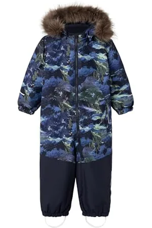 NAME IT NMMSNOW10 Suit Line AOP FO Combinaison de Neige, , 92 Garçon