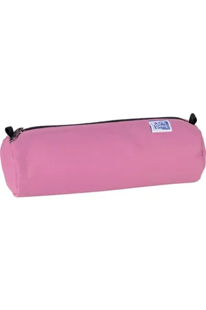 Oxford Trousse Ronde Classique 1 Compartiment Capacité Dimensions 22X7X7 cm Fermeture Éclair Polyester Pastel