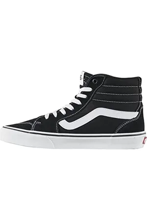 Vans Homme Filmore Hi Basket, (Suede/Canvas) Black/White, 49 EU