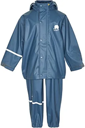 CeLaVi Zweiteiliger Regenanzug in Vielen Farben Veste Imperméable, Bleu (Blau), 68/74 (Taille Fabricant: 70) Bébé garçon