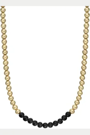 Armani Exchange Collier en acier inoxydable pour homme avec fermoir à homard, , 45Lx0.6WxHcm
