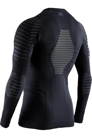 X Bionic Invent 4.0 T-Shirt de Sport Maillot de Compression Homme Manches Longues Noir S