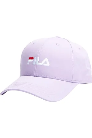 Fila Brasov Casquette à 6 Panneaux avec Logo linéaire – Sangle arrière, , Taille Unique Mixte